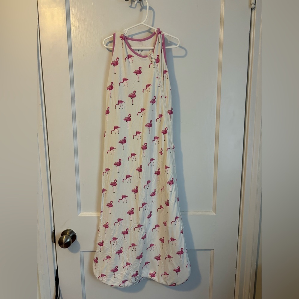 Kyte sleep sack, flamingo pattern. L, 0.5 tog, great used condition